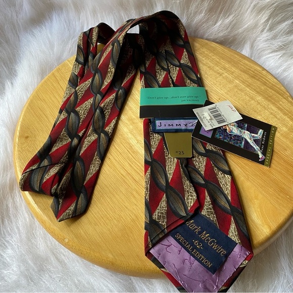 Mark McGwire Mens Tie New In Package Special Edition - Picture 3 of 7